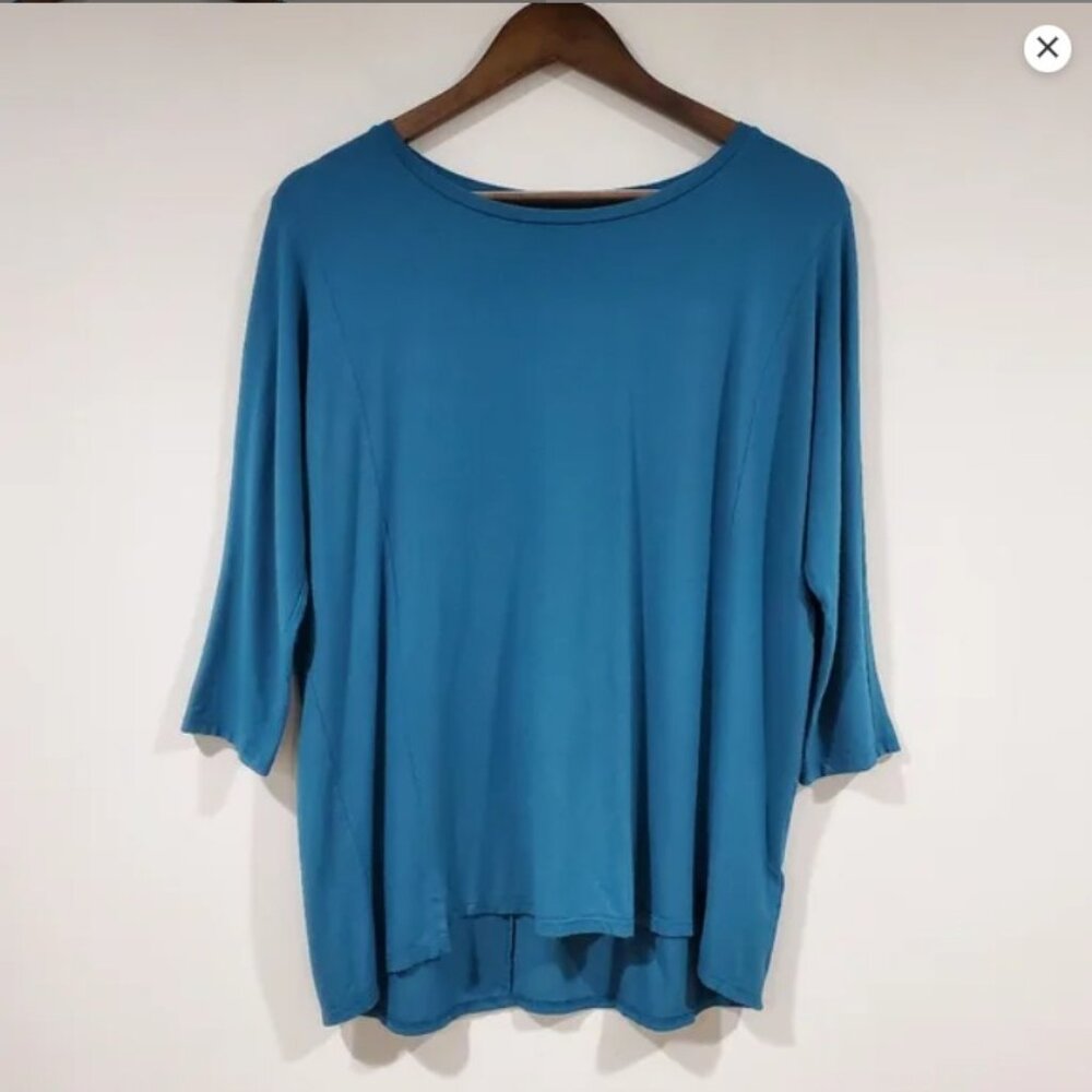 Eileen Fisher Dolman 3/4 Sleeve Top Women's Size S/P
